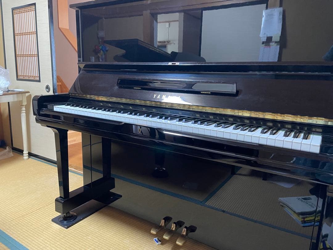 値下げ！！YAMAHA アップライトピアノ U3 ピアノカバー付