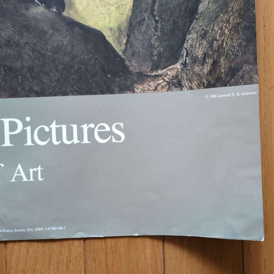 (Z-79) 【アンドリュー・ワイエス　　大っきいポスター】