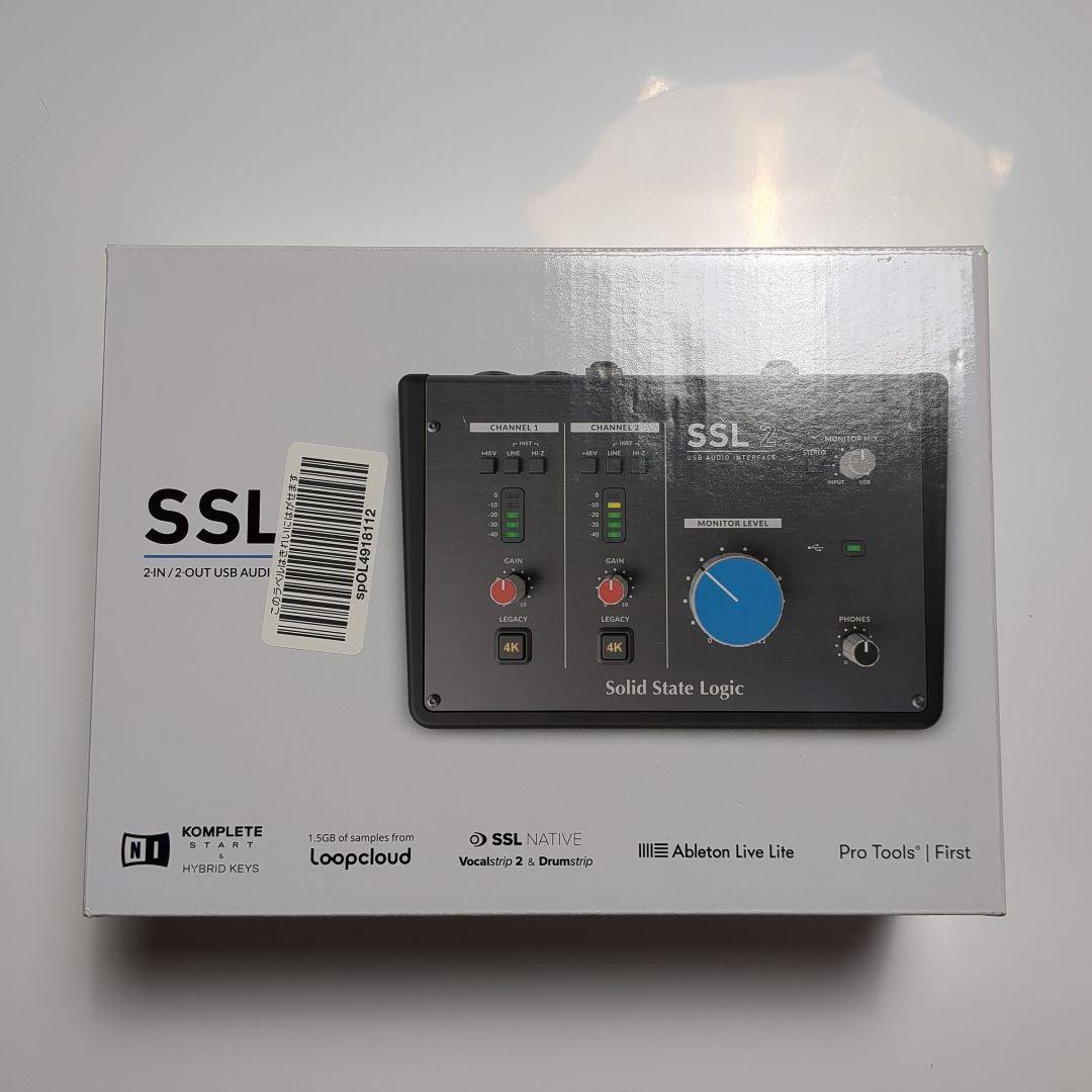 Solid State Logic SSL2 オーディオインターフェース