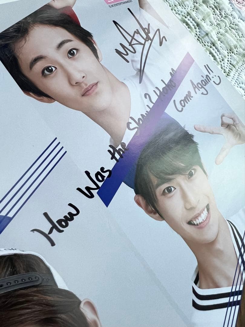 nct rookiesshow ポスター マーク 直筆サイン