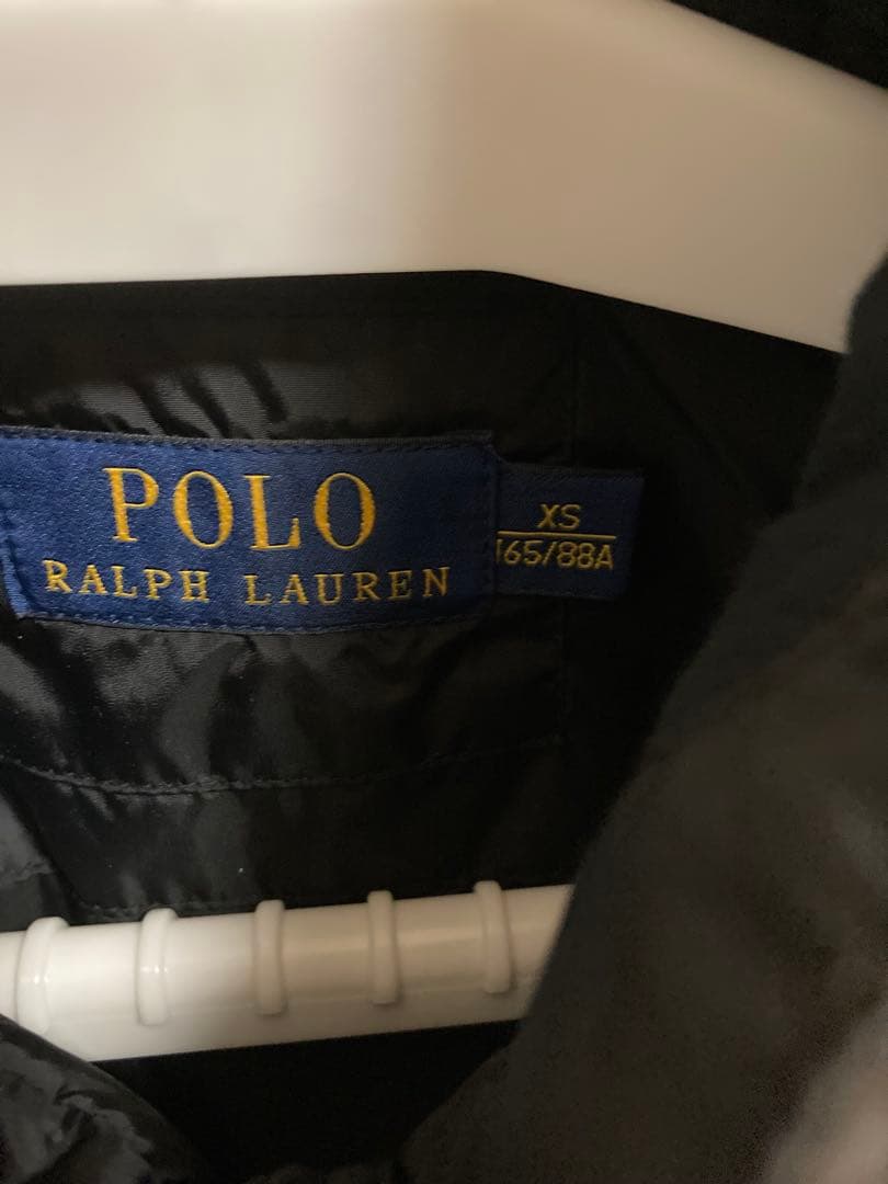 極美品　ラルフローレン　中綿ナイロンジャケット　フード収納可　短丈　サイズXS