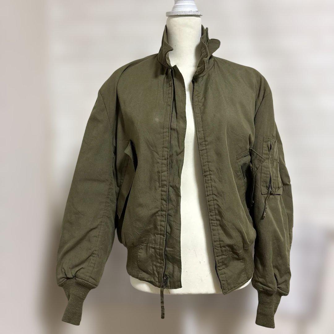 ミリタリー ジャケット メンズ　カーキ　タンカージャケット
