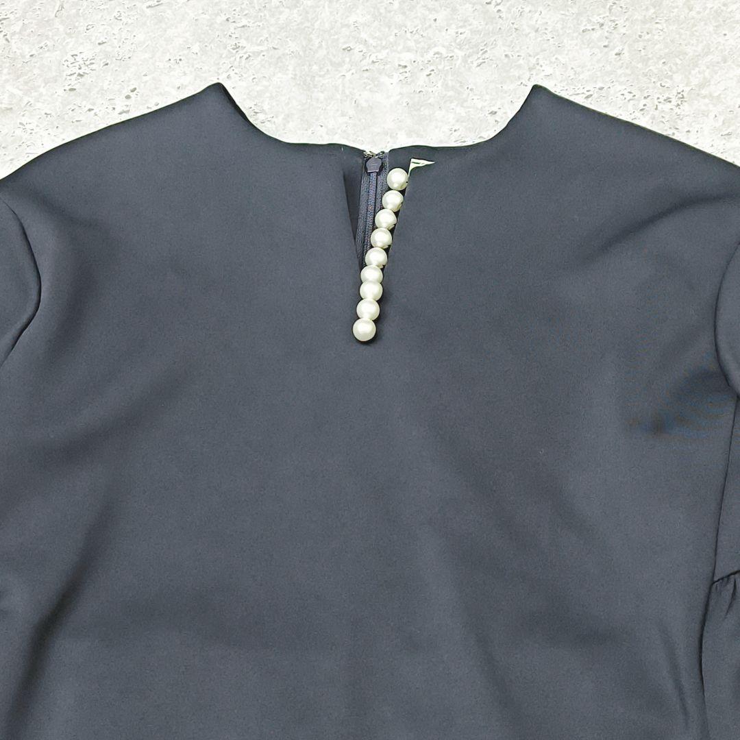 UNITED ARROWS SPONGY パールモチーフブラウス