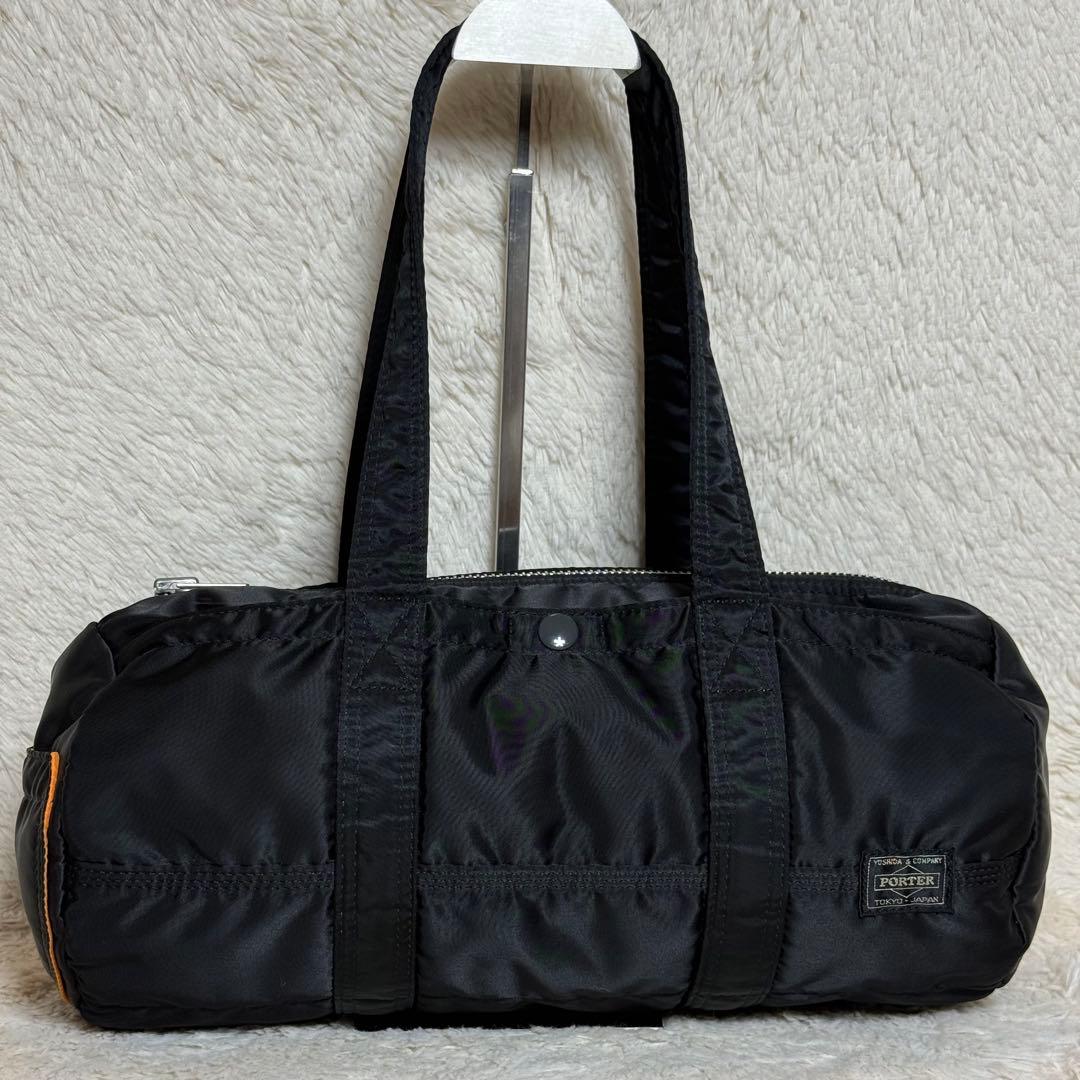 美品　PORTER ポーター TANKERタンカー ドラムバッグ ダッフルバッグ
