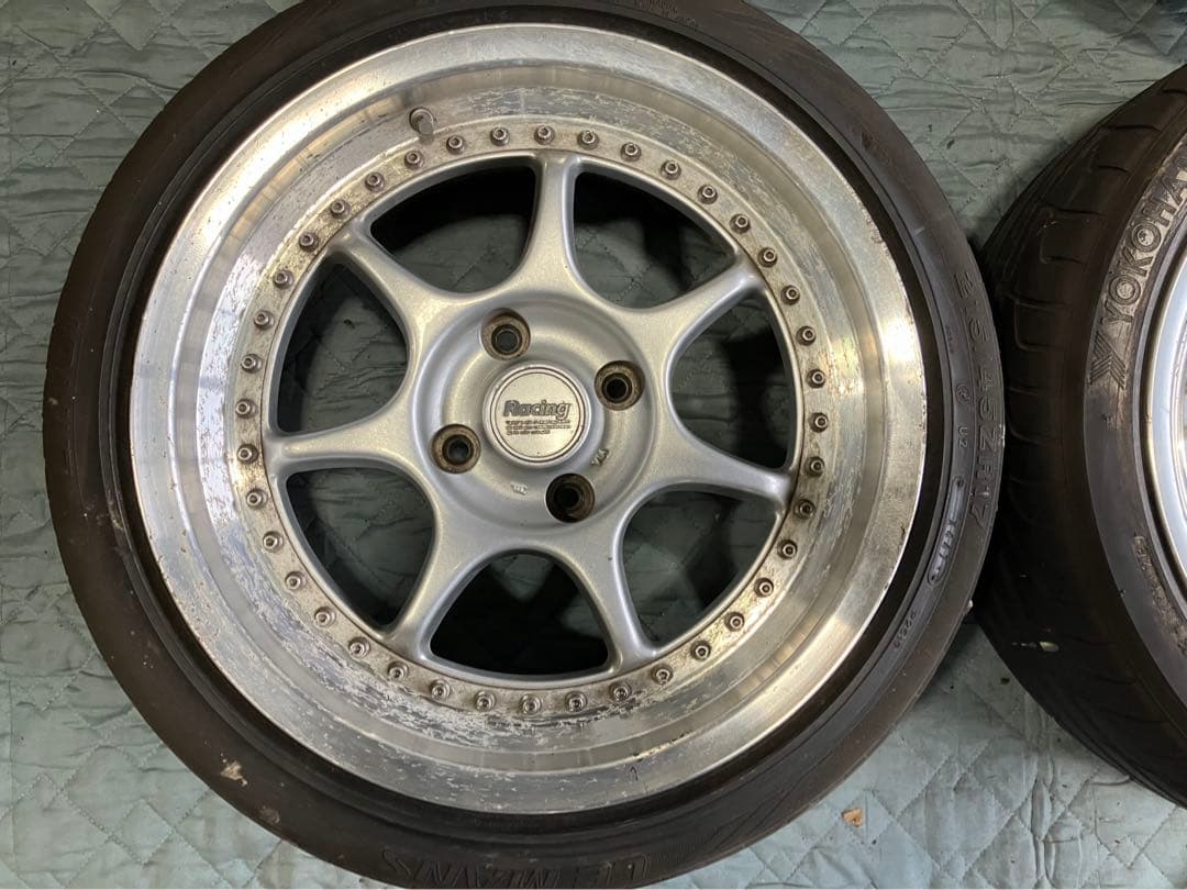 希少　レーシングハート　ホイール　17インチ　4穴