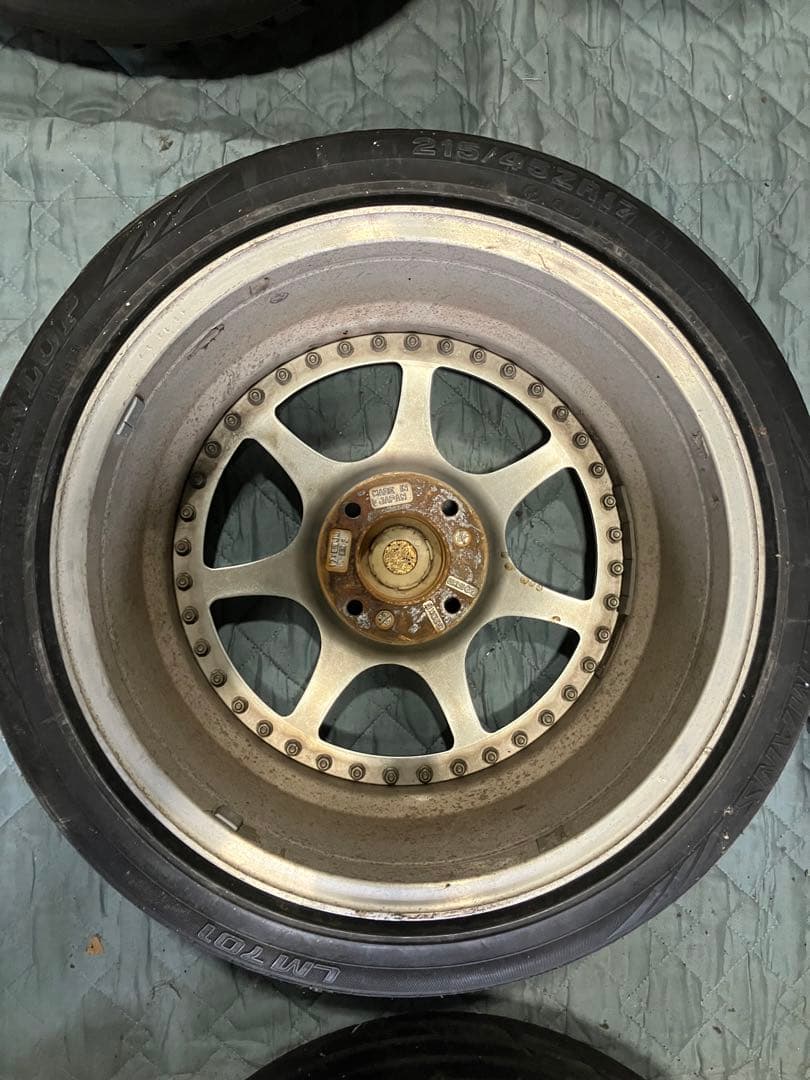 希少　レーシングハート　ホイール　17インチ　4穴