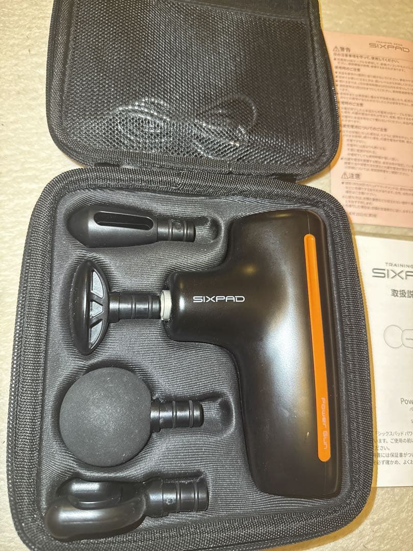 【美品】sixpad パワーガン マッサージガン