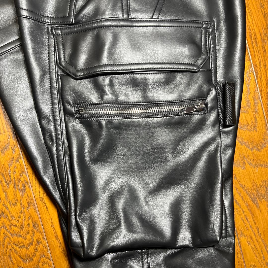 Janpari JPO-3 Leather cargo pants サイズ28
