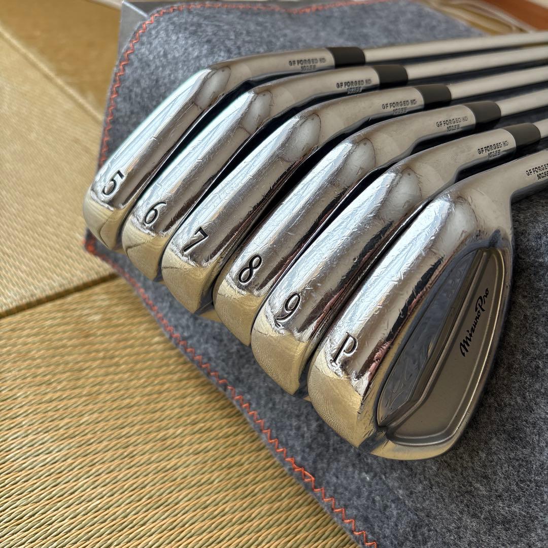 む ミズノプロ 520 アイアン 5-PW 6本 セットDG105R300