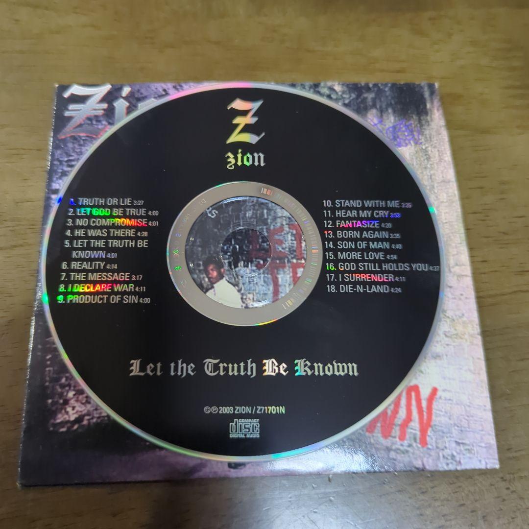 g-rap zion/let the truth be known　03NJ産