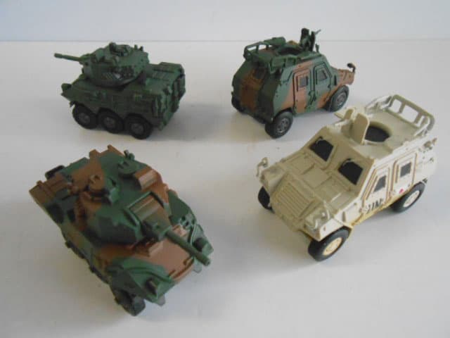 ♯Kyi17Go カプセルQ ワールド タンク 陸上 自衛隊編 全8種