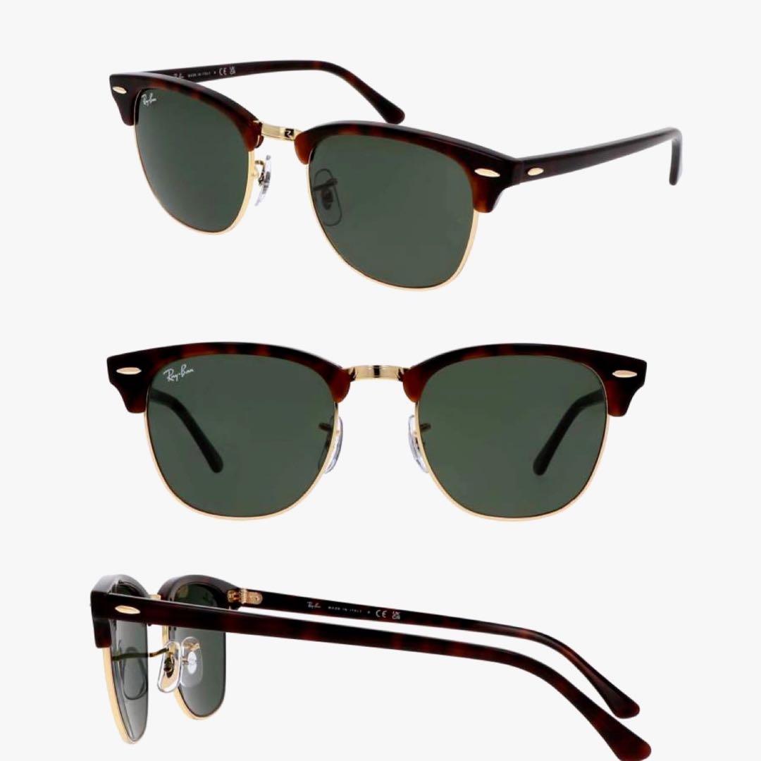 Ray-Ban サングラス ブラウン/ブラック ケース付き