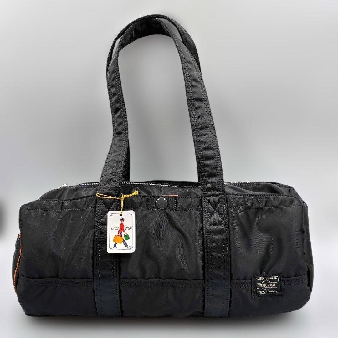 ☆ポーター☆PORTER☆タンカー☆ミニボストンバッグ☆ダッフル☆ナイロン☆黒☆