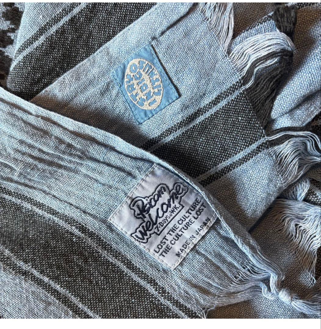 未試着　新品　psicom リトマス　アフガンストール　サイコム