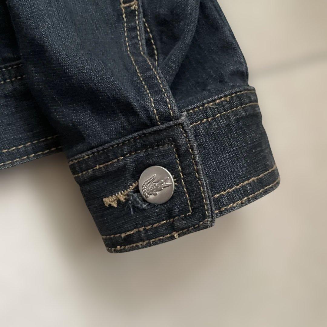 大きめサイズ ラコステ ヴィンテージ デニム ジャケット ブルゾン XL