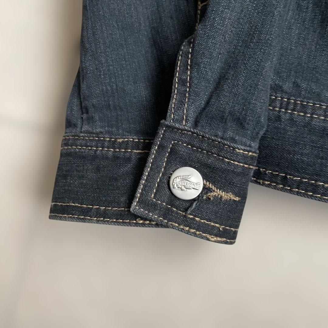 大きめサイズ ラコステ ヴィンテージ デニム ジャケット ブルゾン XL