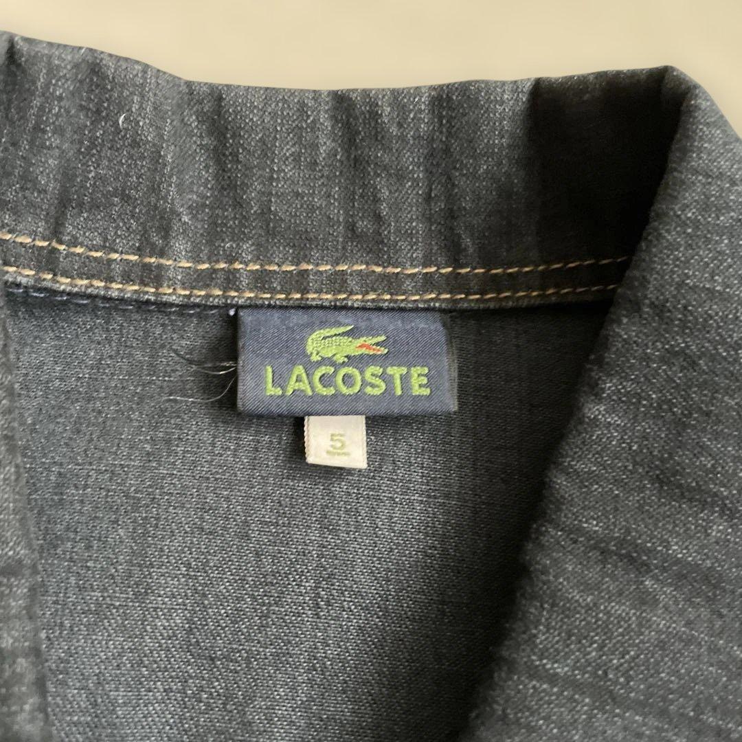 大きめサイズ ラコステ ヴィンテージ デニム ジャケット ブルゾン XL