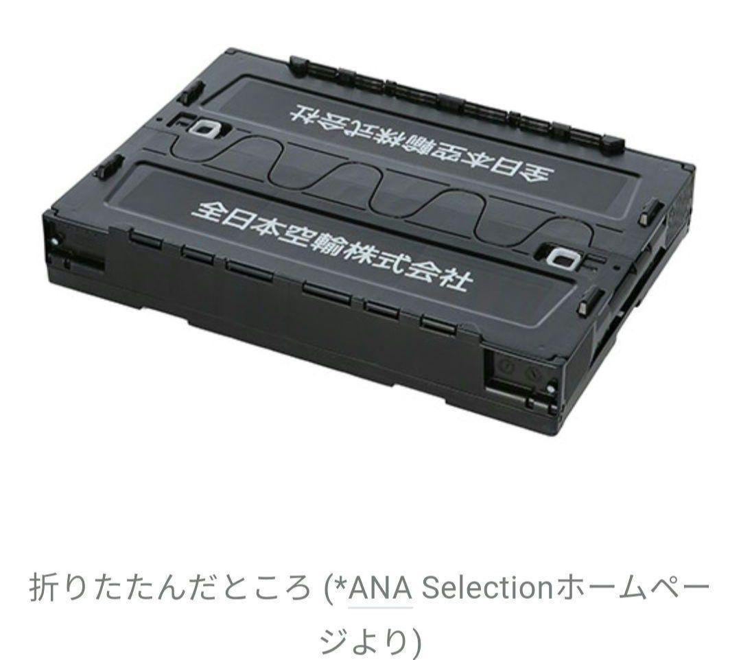 ANA　FOLDABLE CONTAINER折り畳みコンテナー1個