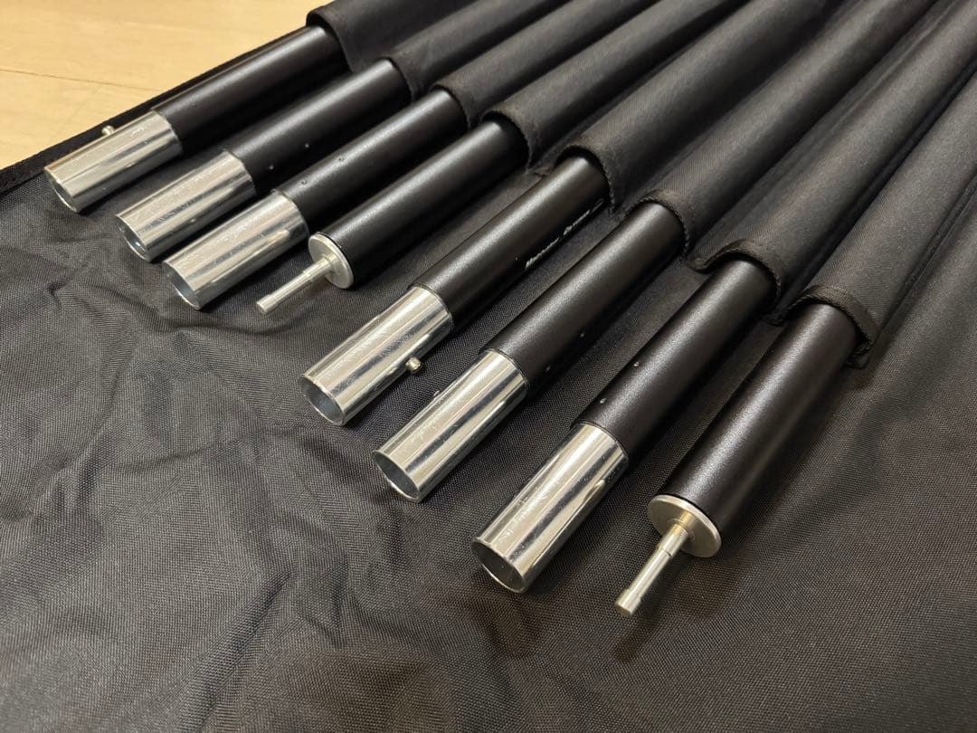 佐藤 Mac outdoor Mac one ポール・ケースセット