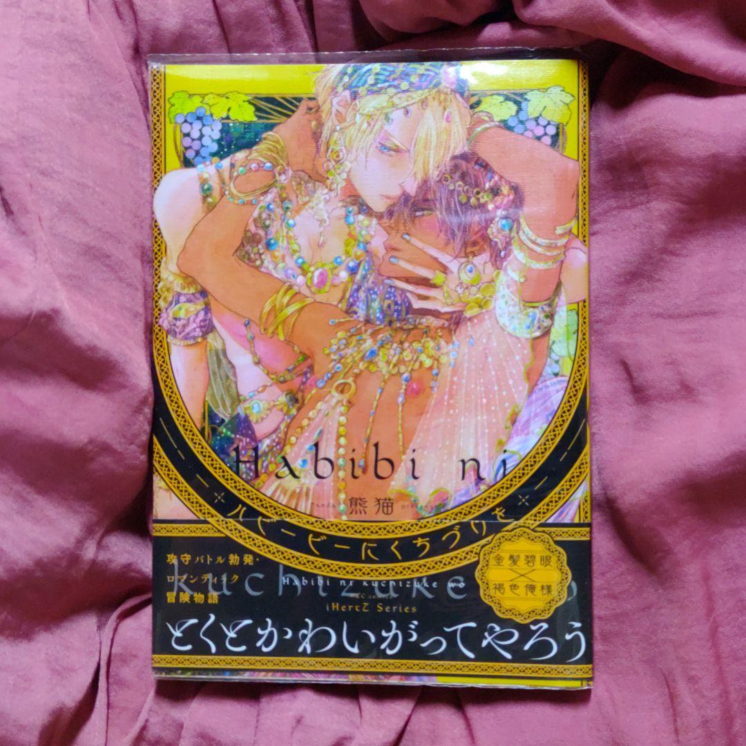 限定生産 熊猫先生直筆サイン ハビービーにくちづけを LEDブック型ライト