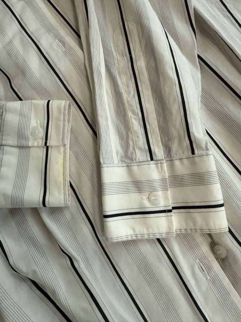 Maison Margiela マルジェラ ストライプシャツ　シャツワンピース