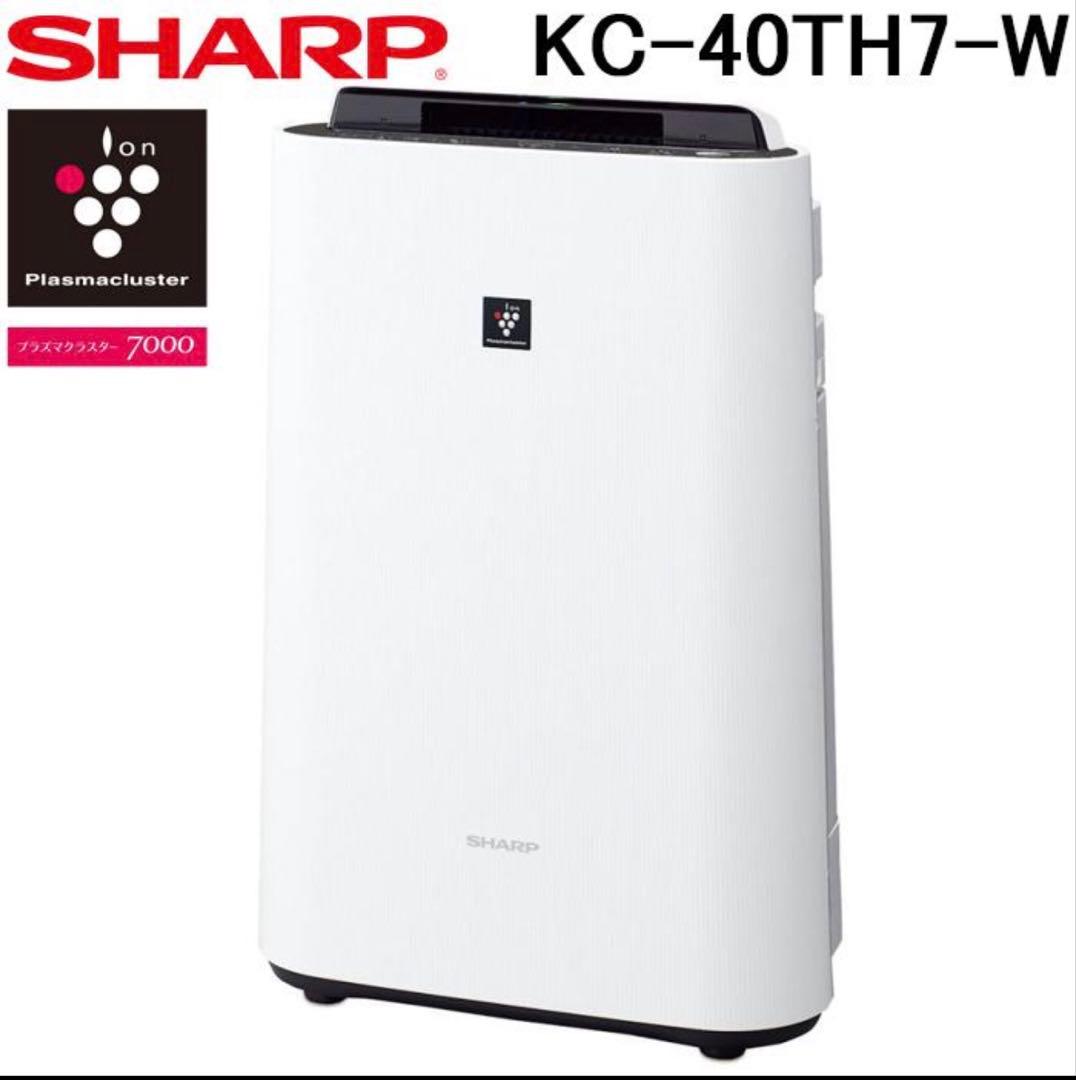 SHARPシャープ KC-40TH7-W 加湿空気清浄機 花粉症対策