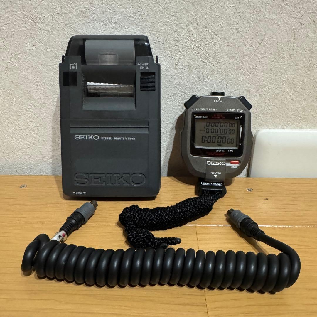 SEIKO ストップウォッチ システムプリンター