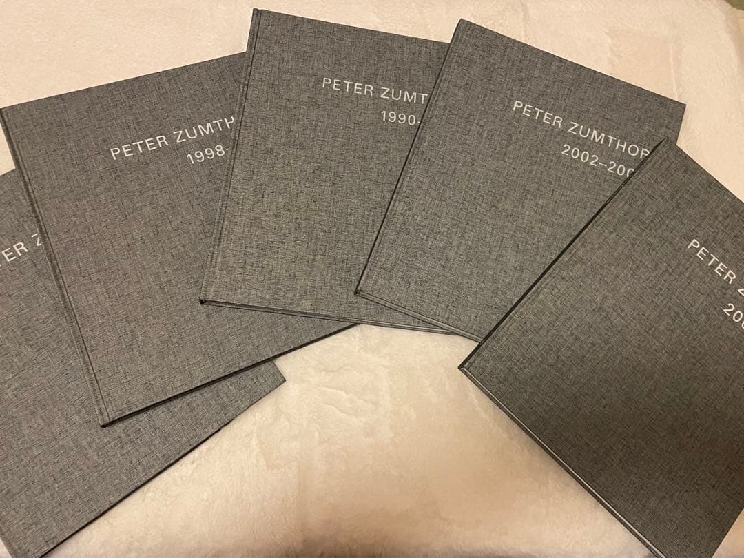 Peter Zumthor 1986-2013 5冊セット