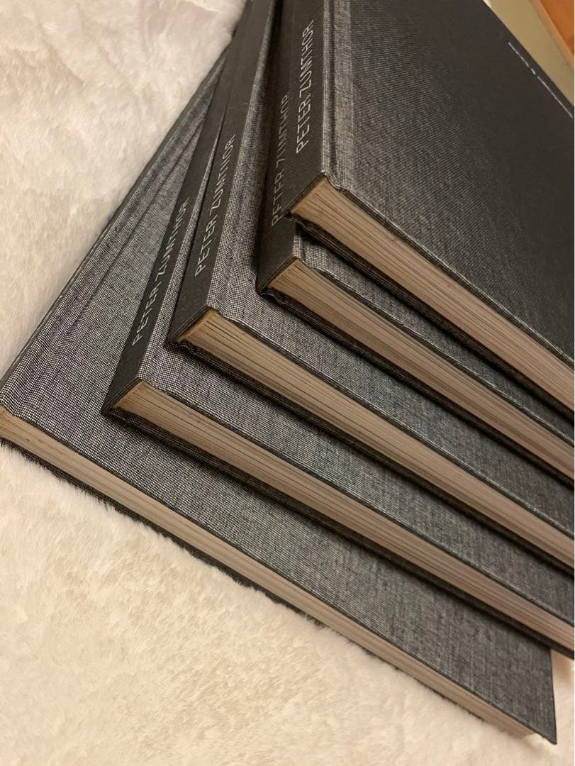 Peter Zumthor 1986-2013 5冊セット