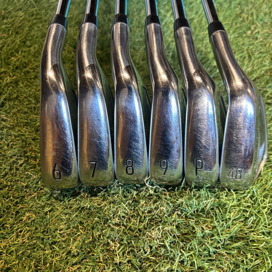 タイトリスト T-350 アイアンセット 6,7,8,9,P,48°