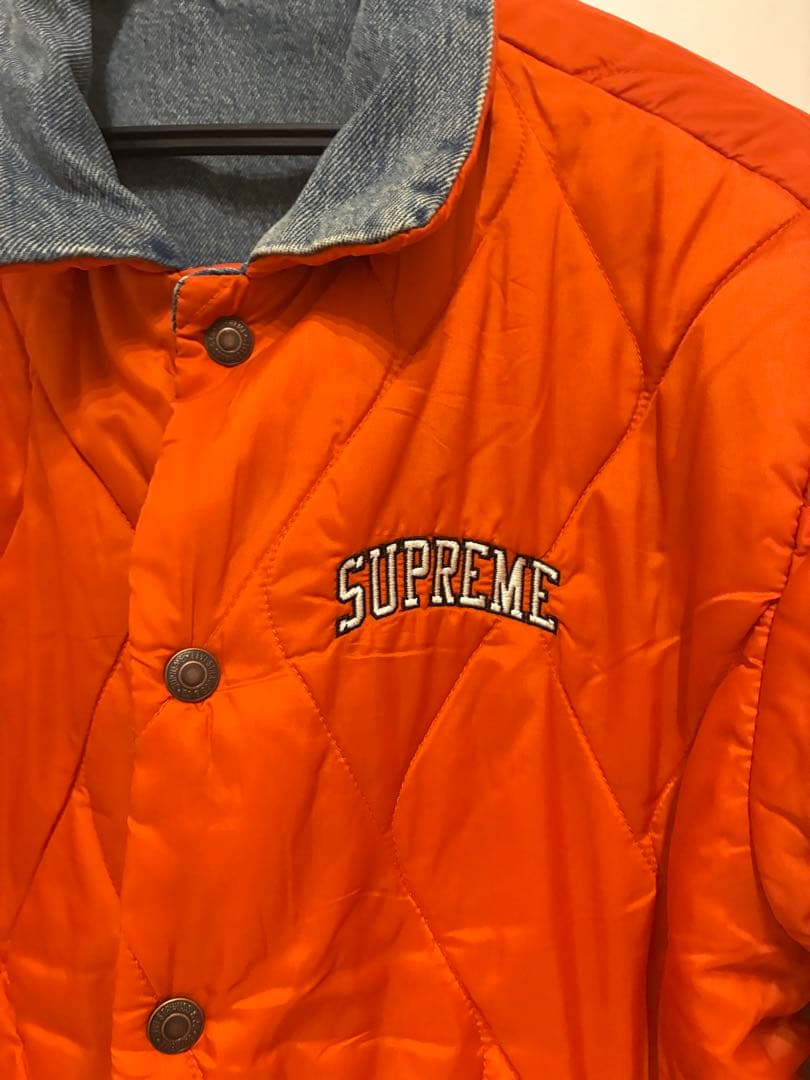Supreme Levi’s Quilted Reversible Jacket