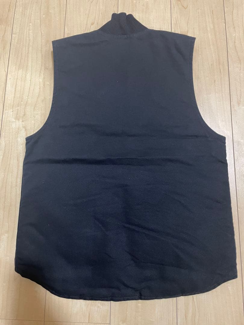 美品✨カーハートダックベスト　Carhartt 黒 ベスト Sサイズ