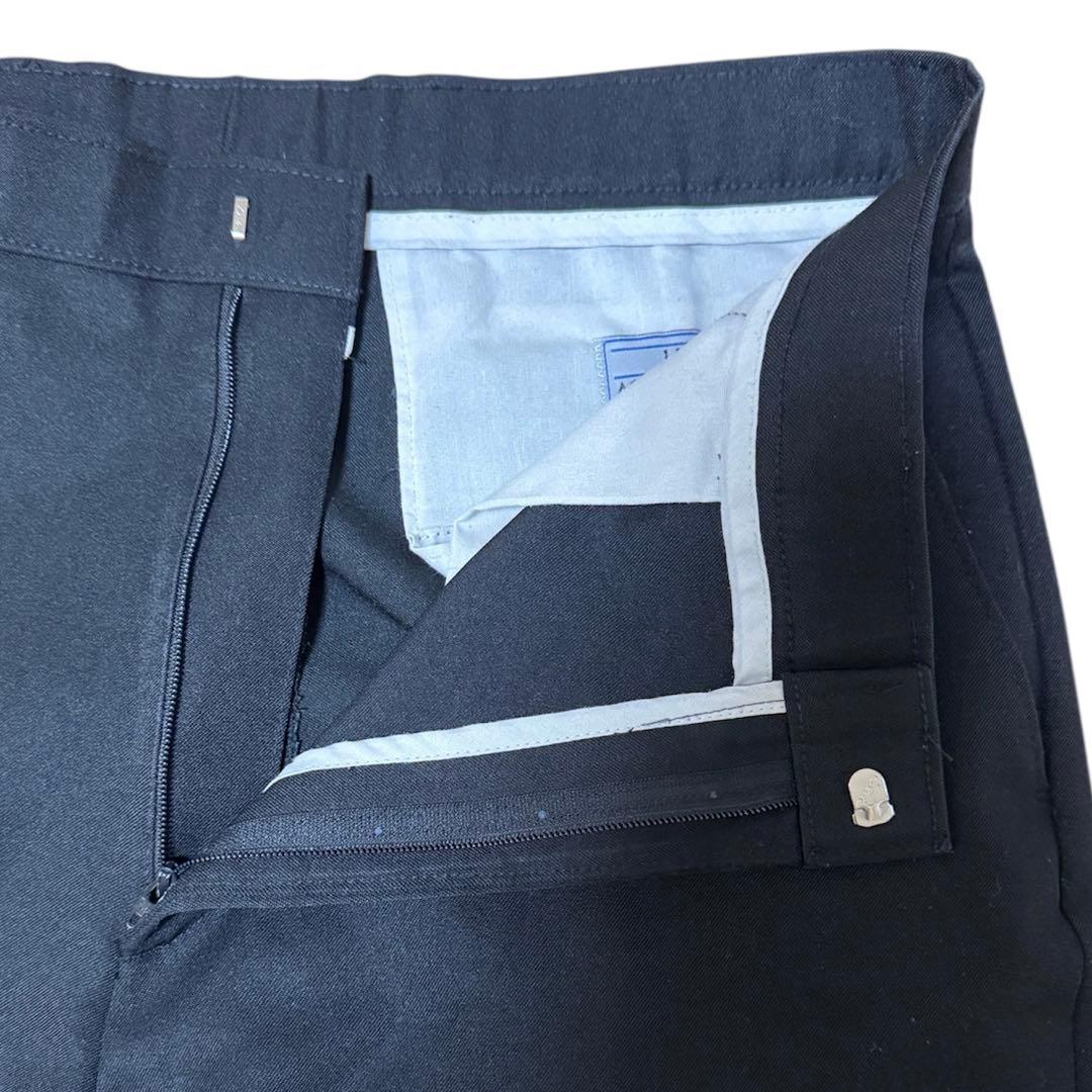 USA製 Levi's リーバイス アクションスラックス ブラック 黒 80s