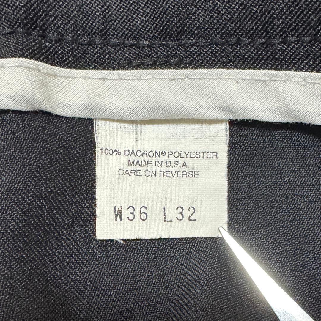 USA製 Levi's リーバイス アクションスラックス ブラック 黒 80s