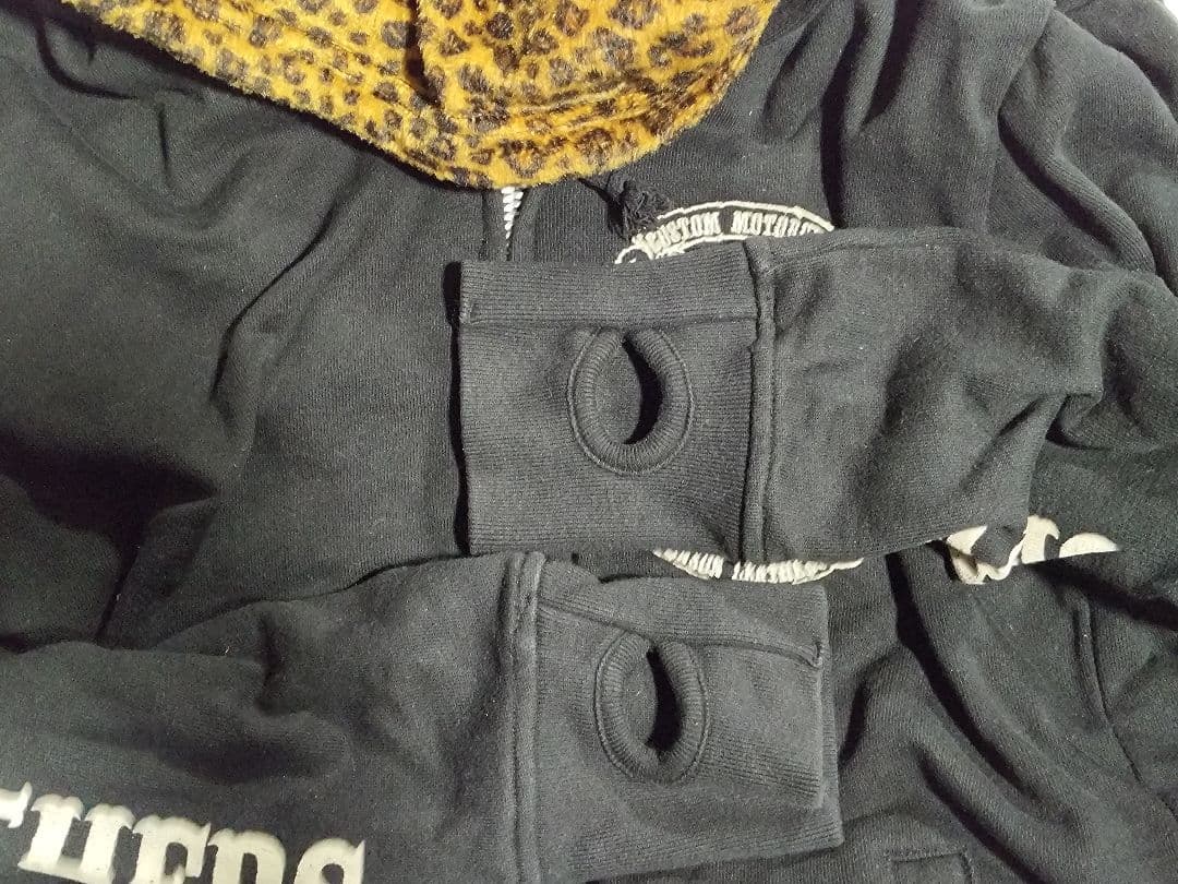 VANSON バンソン パーカー ヒョウ柄 レオパード 00s y2k グランジ