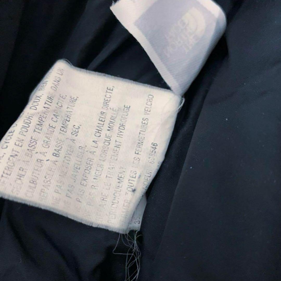 ノースフェイスダウンベストヌプシ700フィルUSA規格90s古着vintage黒