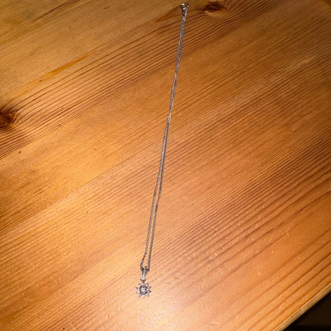 プラチナネックレス Pt850刻印あり 総重量約5g ペンダント付 24刻印