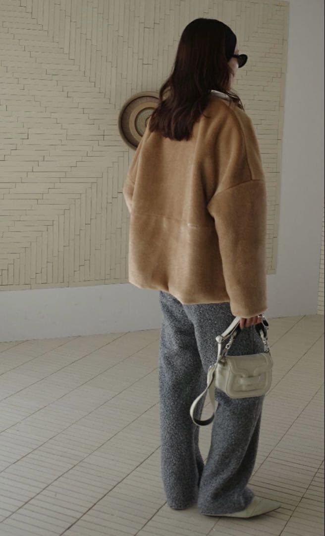 bow.a ボウ・エー ECO FUR JACKET エコーファージャケット