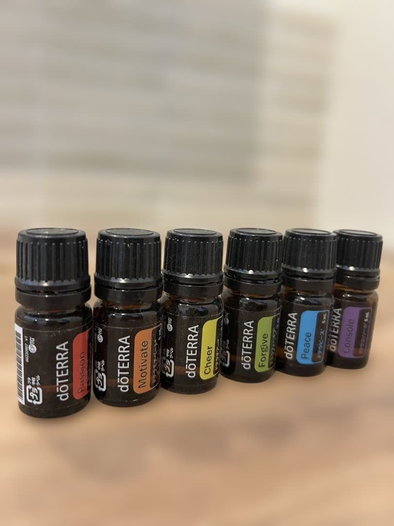 開封済 doTERRA エッセンシャルオイル 6本セット 感情のオイル