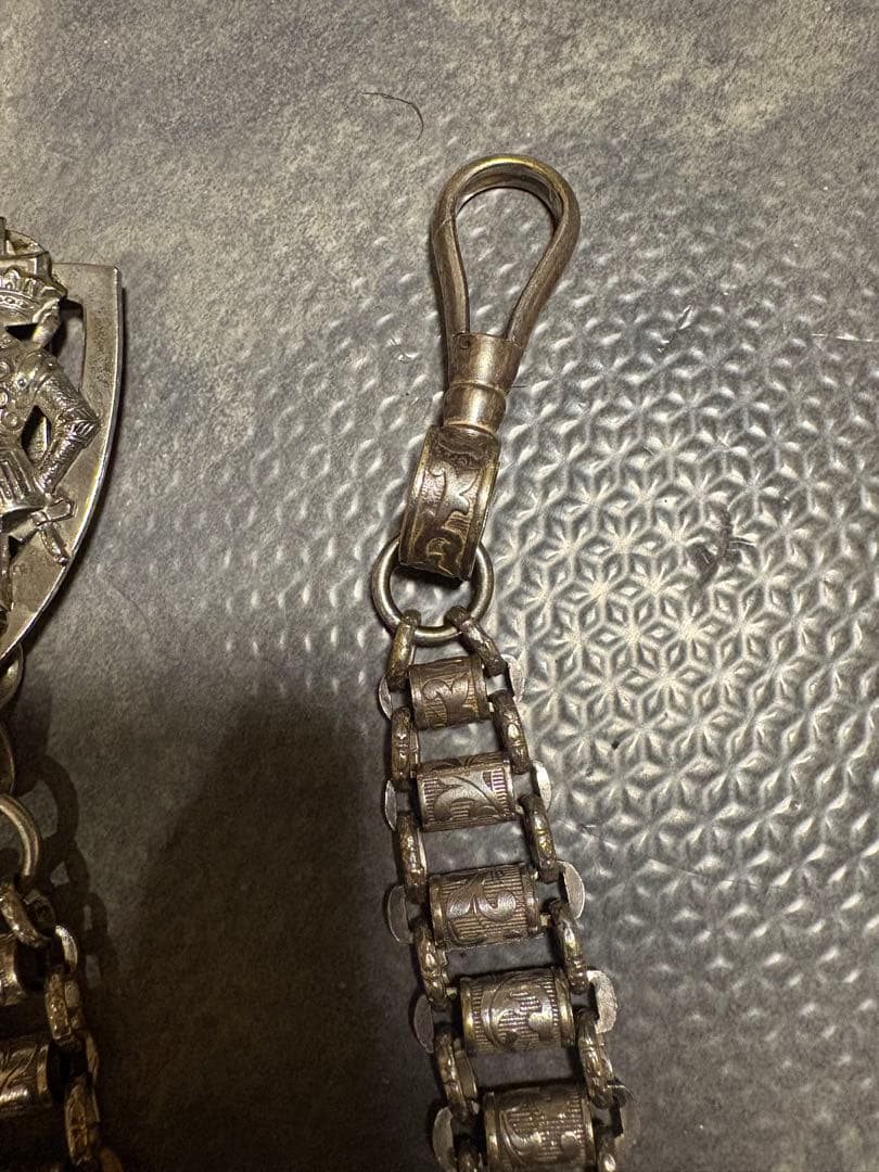 ヒ*カ様 フリーメイソン　ソードチェーン　ロング ヴィンテージ　テンプル騎士団