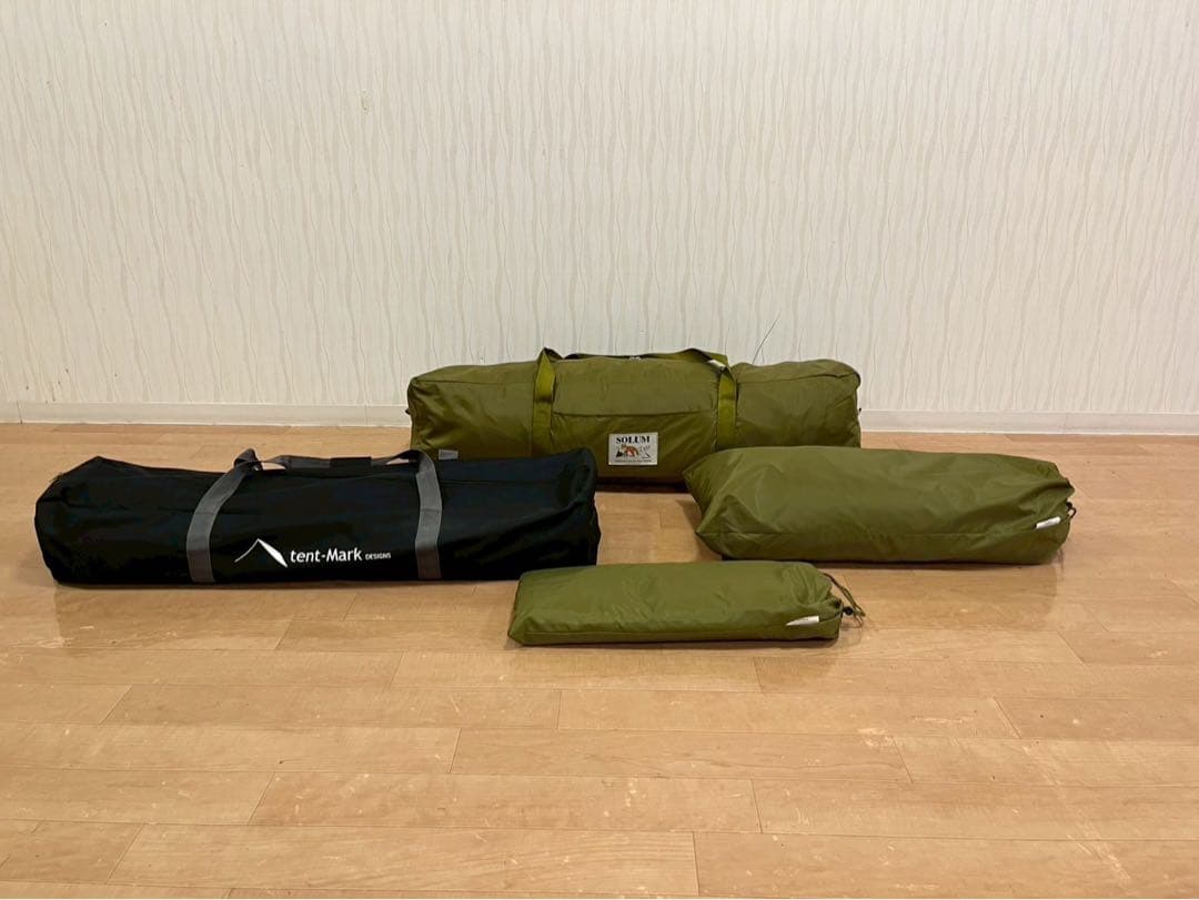 テンマクデザイン　ペポクイックキャビン&ハーフインナー&グランドシートセット