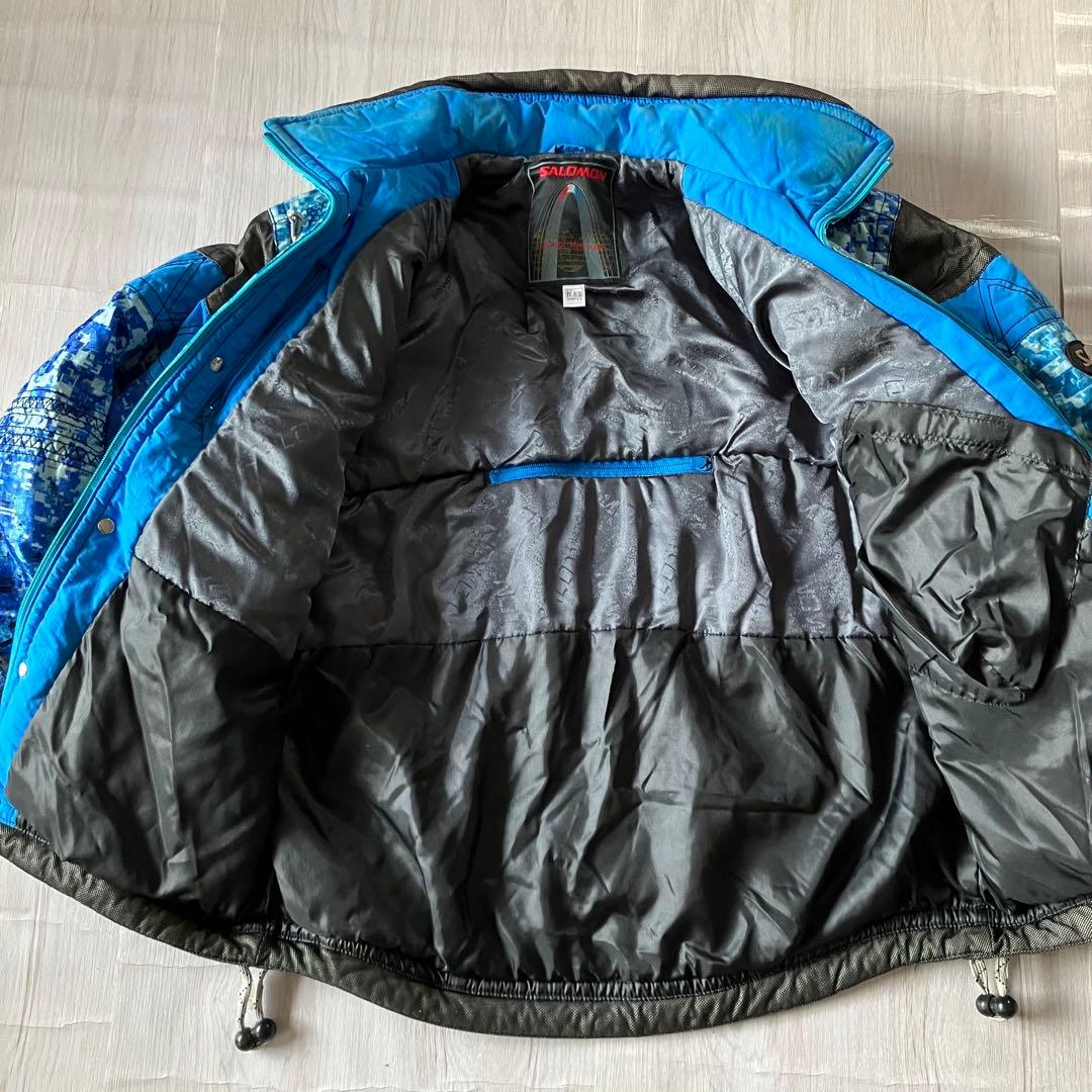 14F✨salmonサロモン✨スキーウェア 上下セット メンズLL