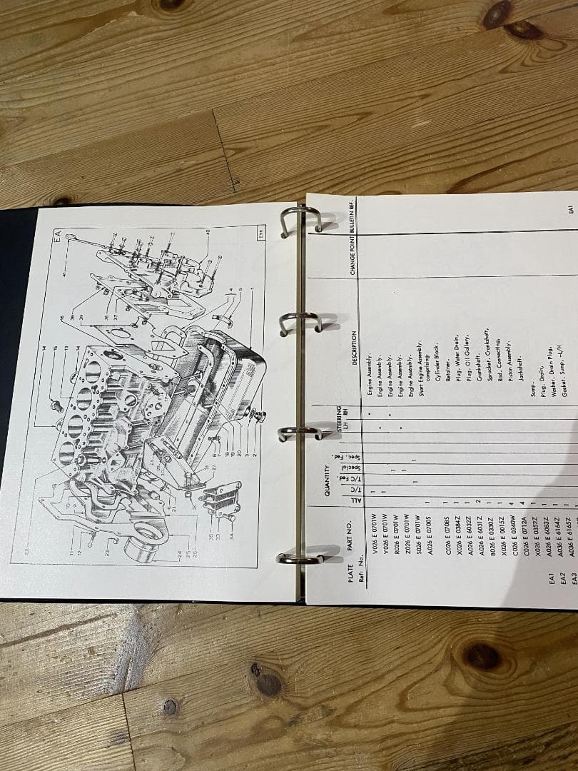 ロータスヨーロッパ ワークショップマニュアル