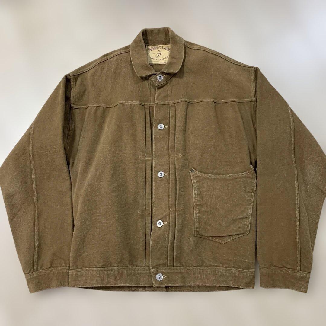 ウエアハウス　ヘラーズカフェ　ブラウンダックジャケット　サイズ40
