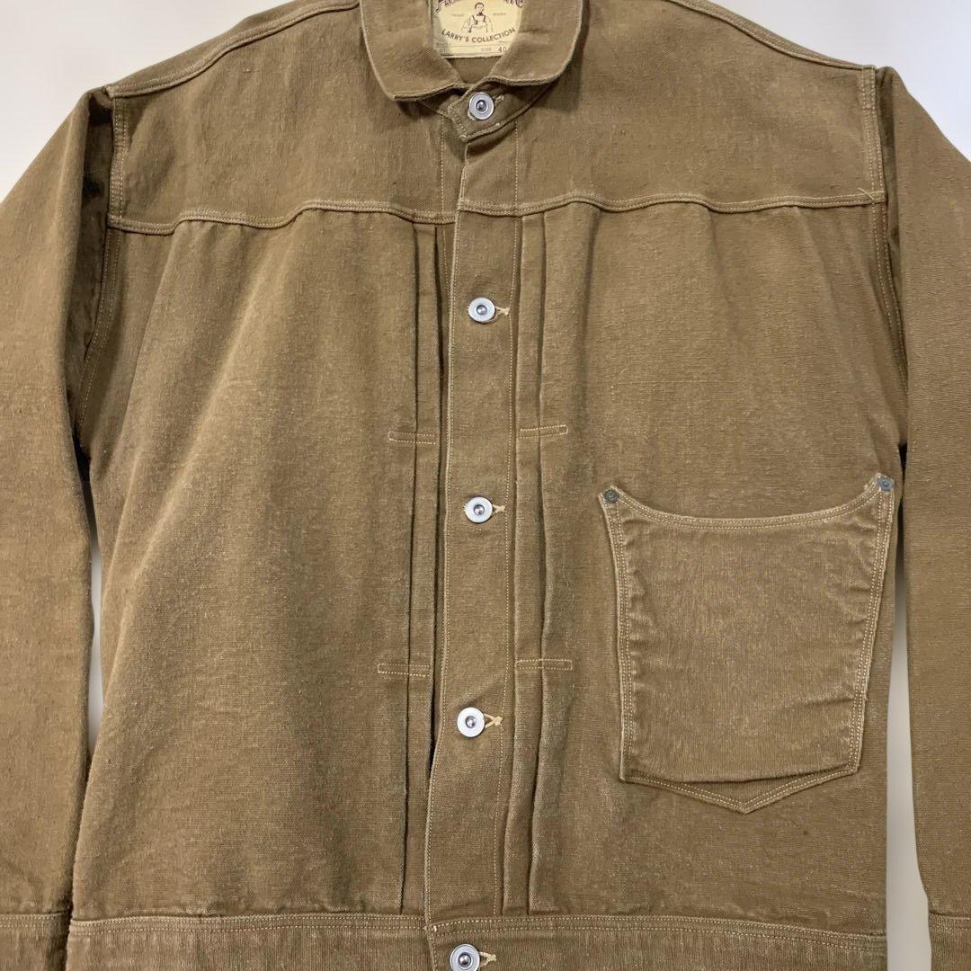 ウエアハウス　ヘラーズカフェ　ブラウンダックジャケット　サイズ40