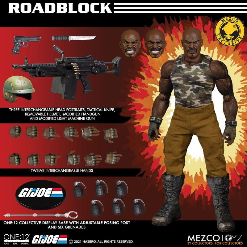 メズコ 直販限定 ワン12 ROADBLOCK（ mezco one 12）