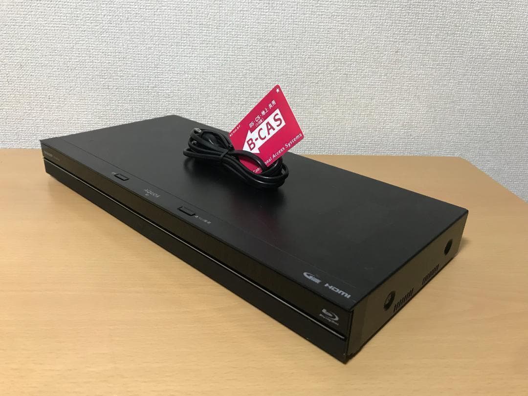 シャープ ブルーレイレコーダー 「BD-NW1100」 動作品①