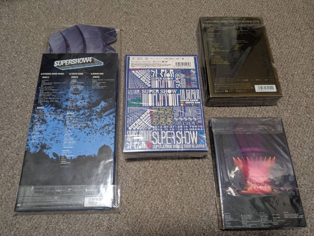 SUPER JUNIOR　スパショ DVD まとめ売り
