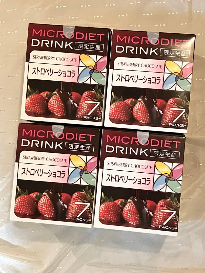 *✽ マイクロダイエット ドリンク ストロベリー ショコラ ×4箱 ✽*