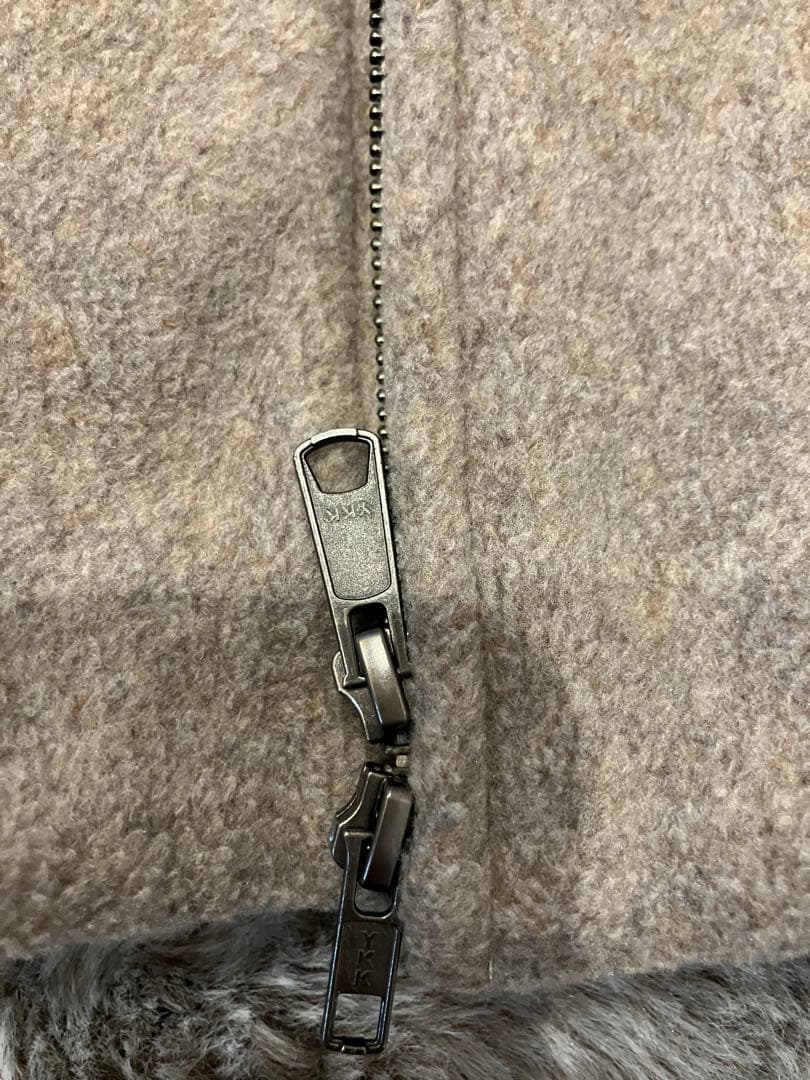 ETRE TOKYO メルトンフリースベスト ベージュ系